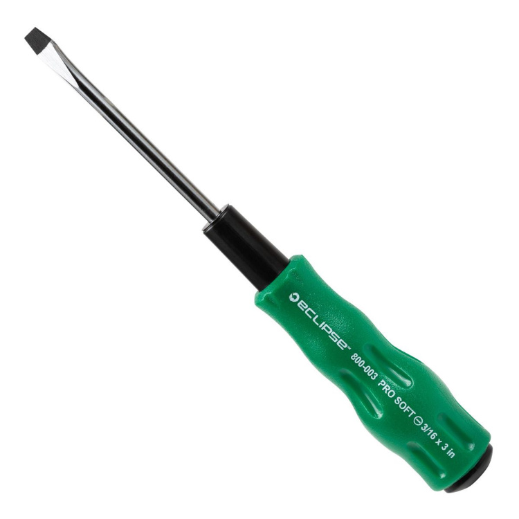 Eclipse Tools 5mm Flat Blade Screwdriver | 3" Shaft