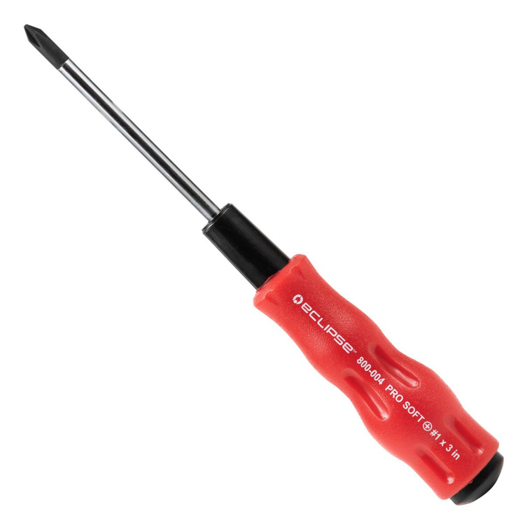 Eclipse Tools Phillips #1 Screwdriver | 3" Shaft