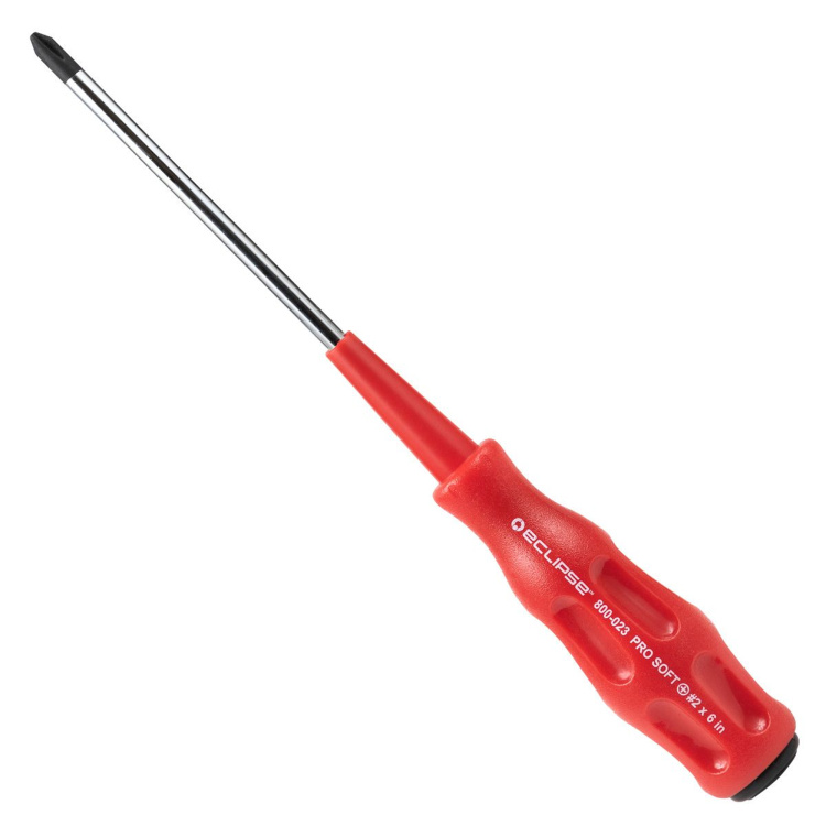 Eclipse Tools Phillips #2 Screwdriver | 6" Shaft