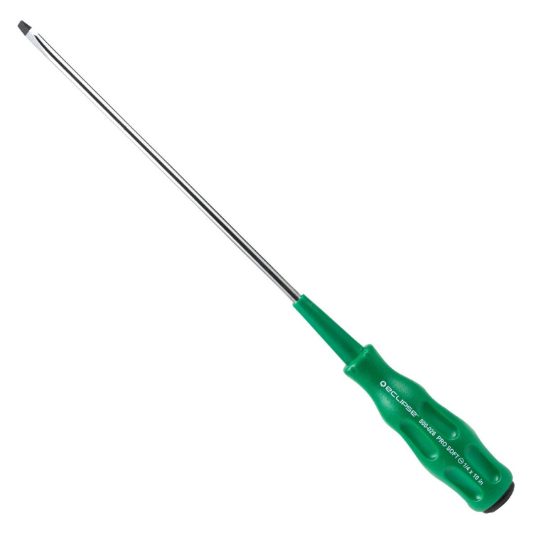 Eclipse Tools 6mm Flat Blade Screwdriver | 8" Shaft