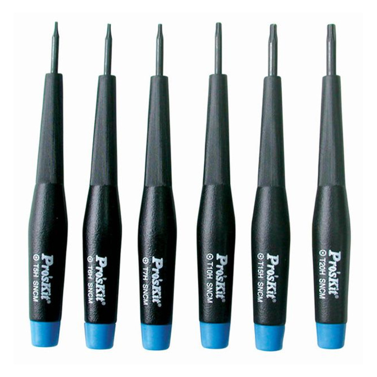 Eclipse Tools 6-Piece Security Bit Screwdriver Set