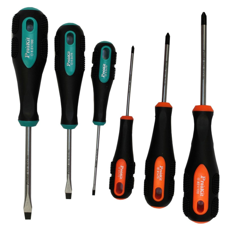 Eclipse Tools 6-Piece Professional Screwdriver Set