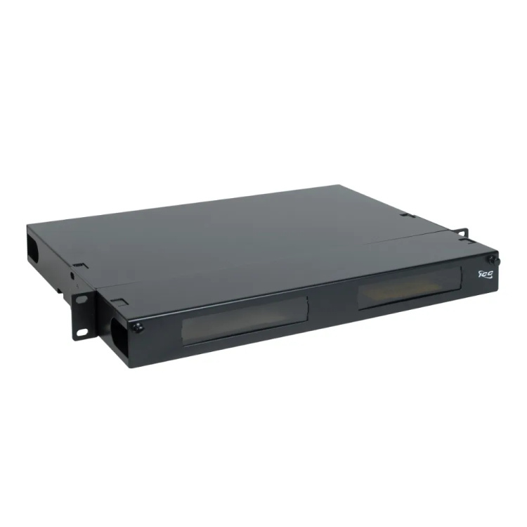 ICC 1U Fiber Rack Enclosure 4 Panel HD Footprint