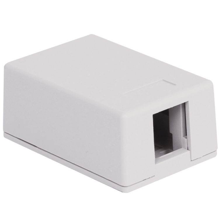 ICC 1 Port Surface Mount Box | White