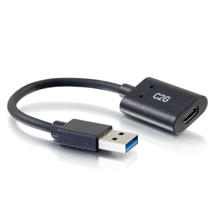 C2G®USB Type-C Female to Type-A Male Adapter | 5Gbps
