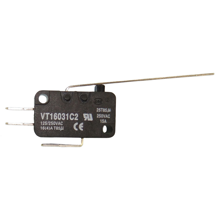 Philmore 125v SPDT 16a Miniature Long Lever Momentary Snap-Action Switch