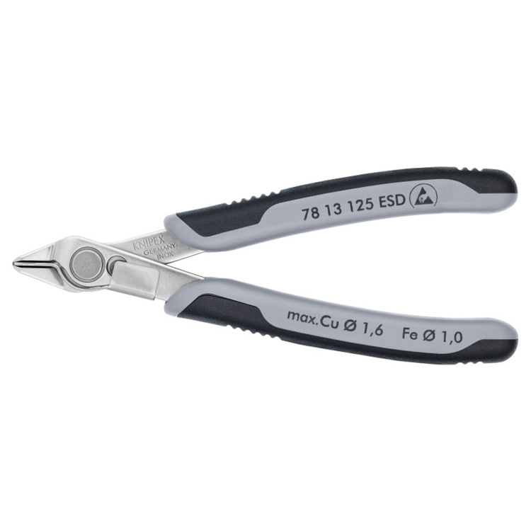 Knipex Tools 5" ESD Rated Electronics Super Knips