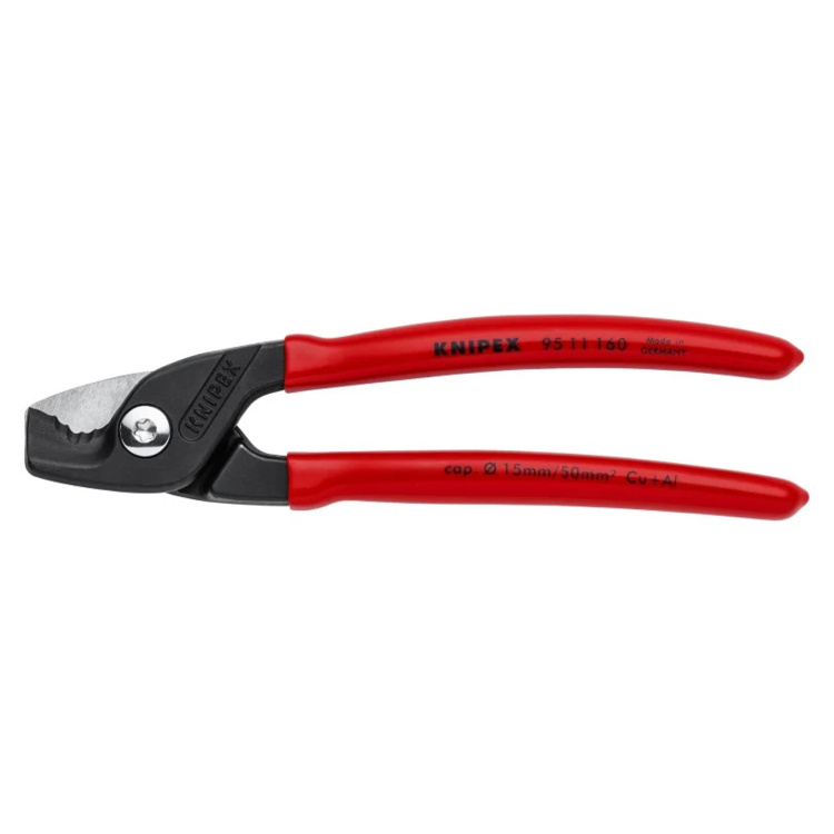 Knipex Tools 6.25" Stepcut Cable Shears