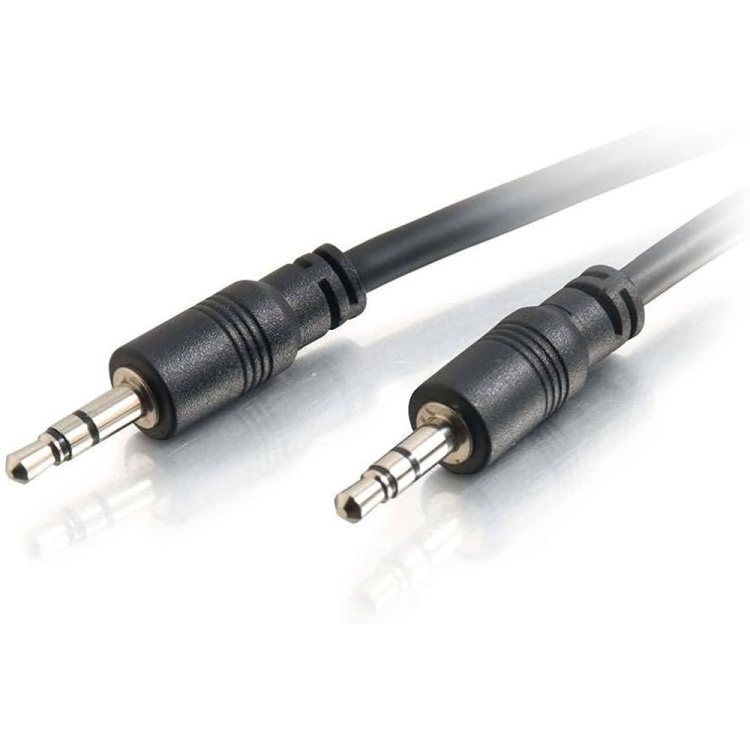 C2G® 3.5mm Stereo Male to Male Cable with Low Profile Connectors | 15ft