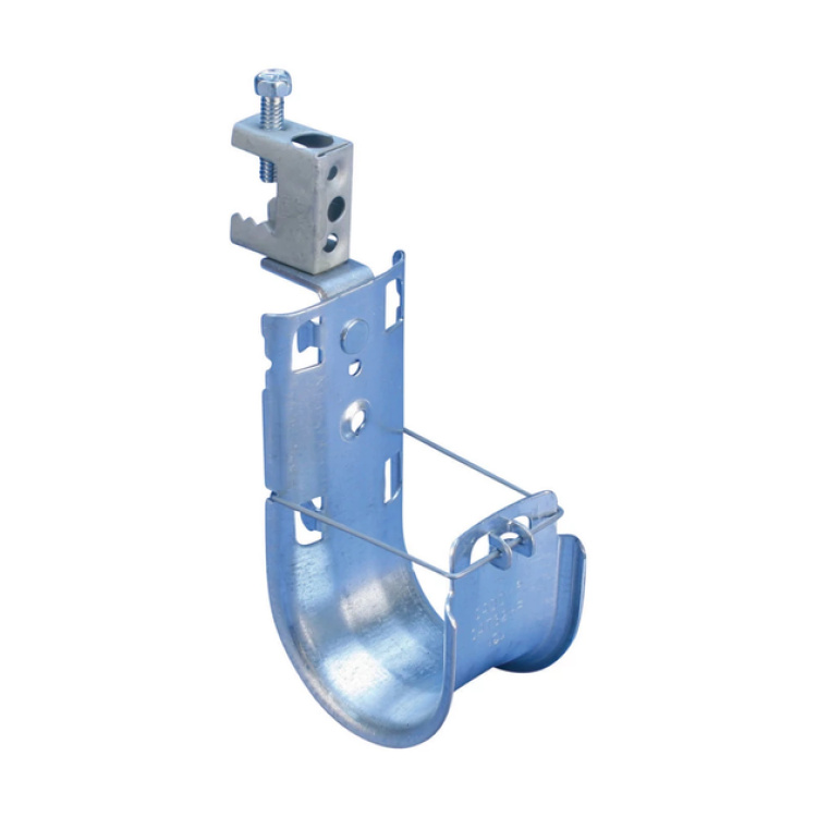 nVent CADDY J-Hook 4" with Beam Clamp Swivel