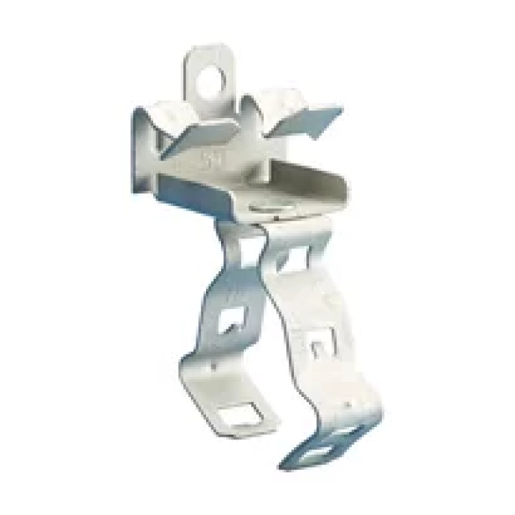 nVent CADDY 1/2" - 3/4" Conduit Hammer-On Spring Steel Flange Clip