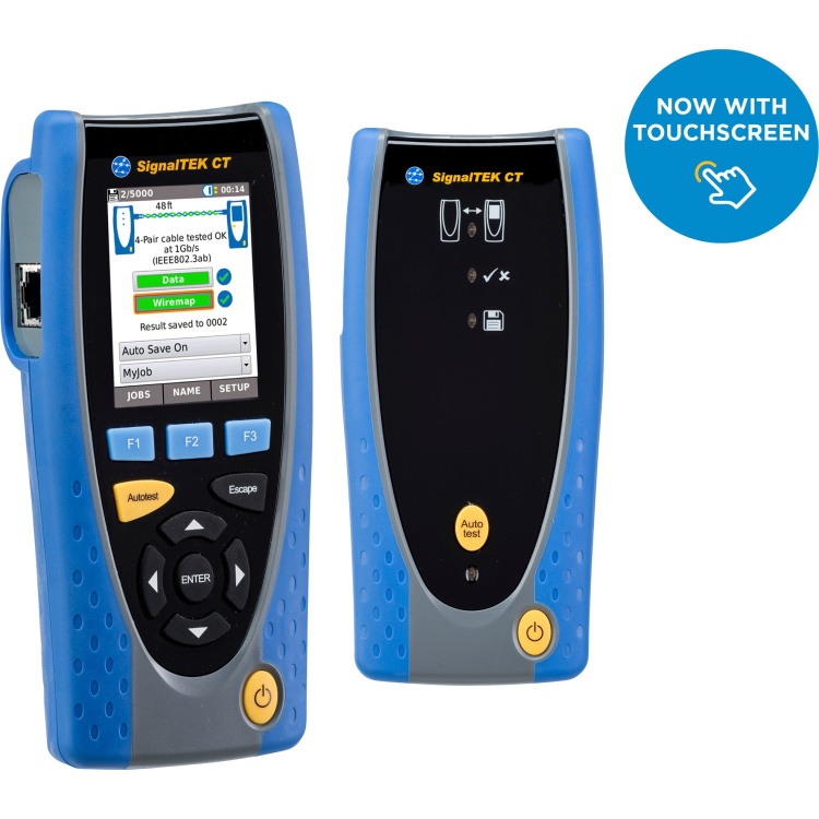 Trend Networks SignalTEK CT Cable Transmission Tester with Touchscreen