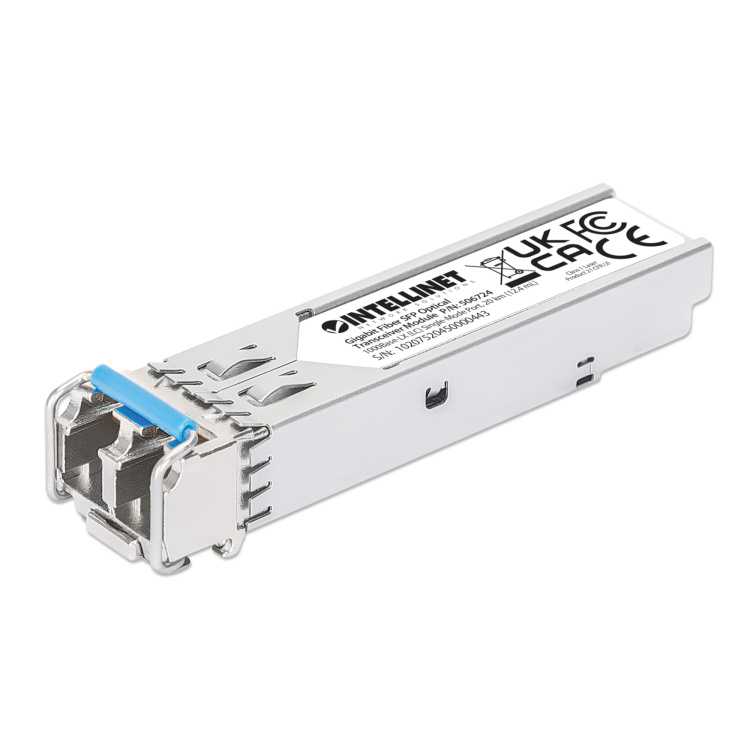 Intellinet LC Singlemode SFP Mini Gigabit Ethernet 1000 Base-LX not Hot Swappable