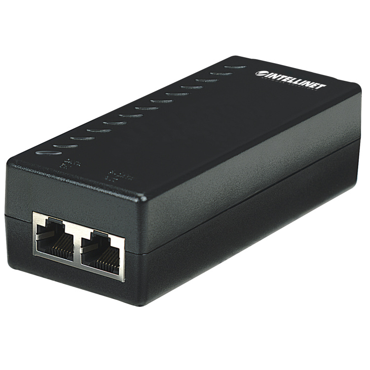 Intellinet Power Over Ethernet PoE Injector 1 Port 48 V DC IEEE 802.3AF Compliant