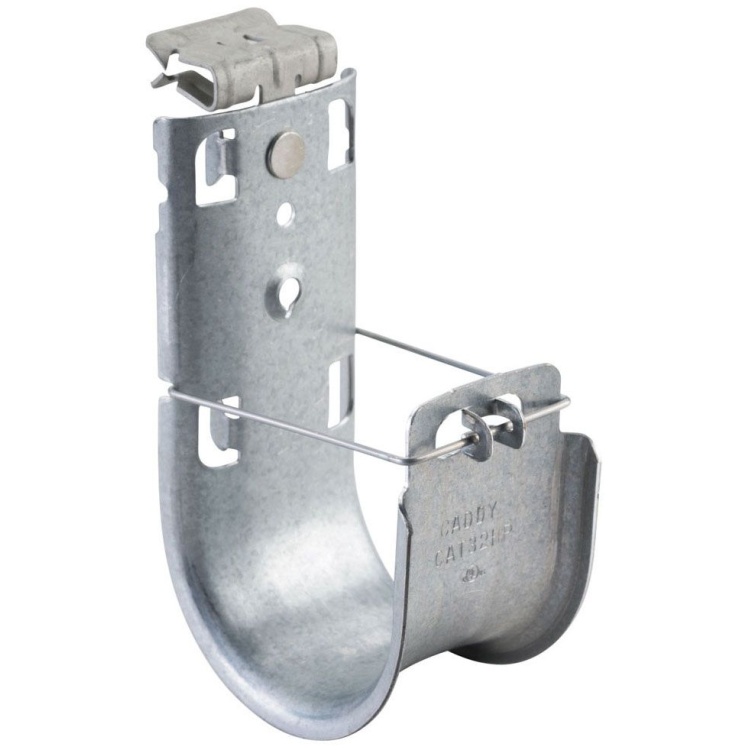 nVent CADDY J-hook 4" with Hammer-On Clip 5/16" - 1/2" Flange