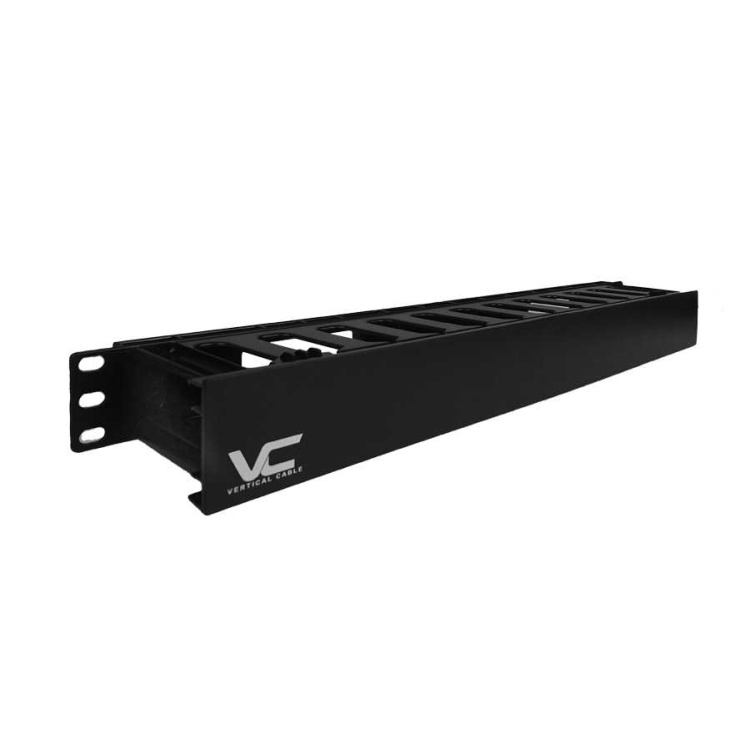 Vertical Cable 2u Horizontal Plastic Slotted Finger Duct Cable Manager