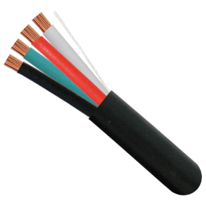 Vertical Cable 14AWG 4 Conductor High-Strand Audio Cable | Black