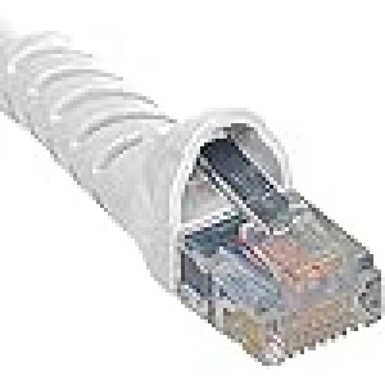 ICC 7' Cat6 Patch Cable White with Boots | Discontinued