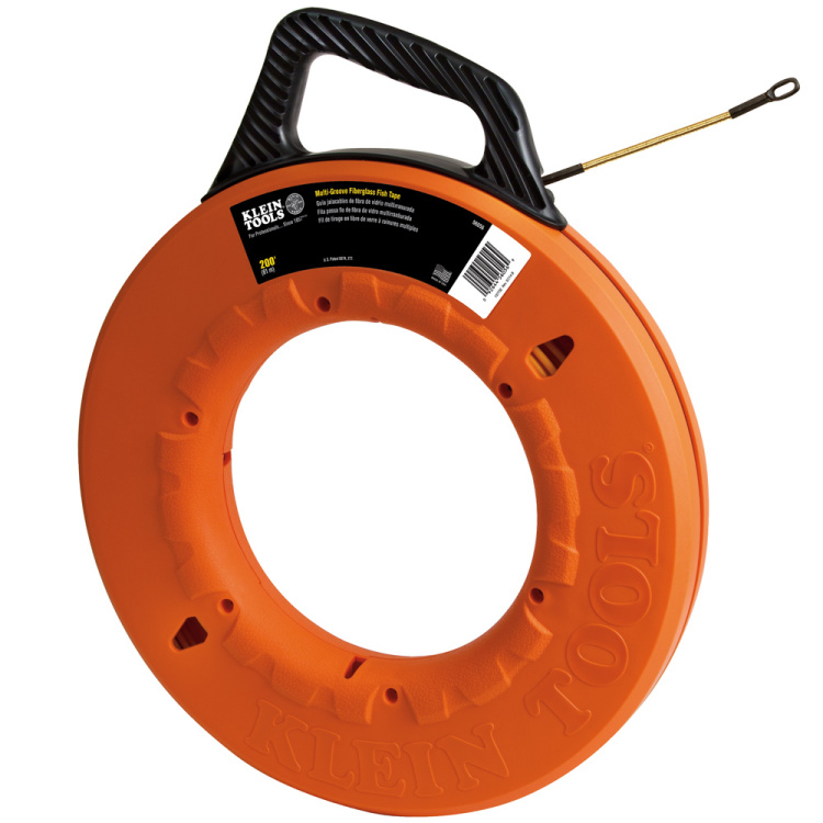 Klein Tools Multi-Groove Fiberglass Fish Tape | 200 Feet