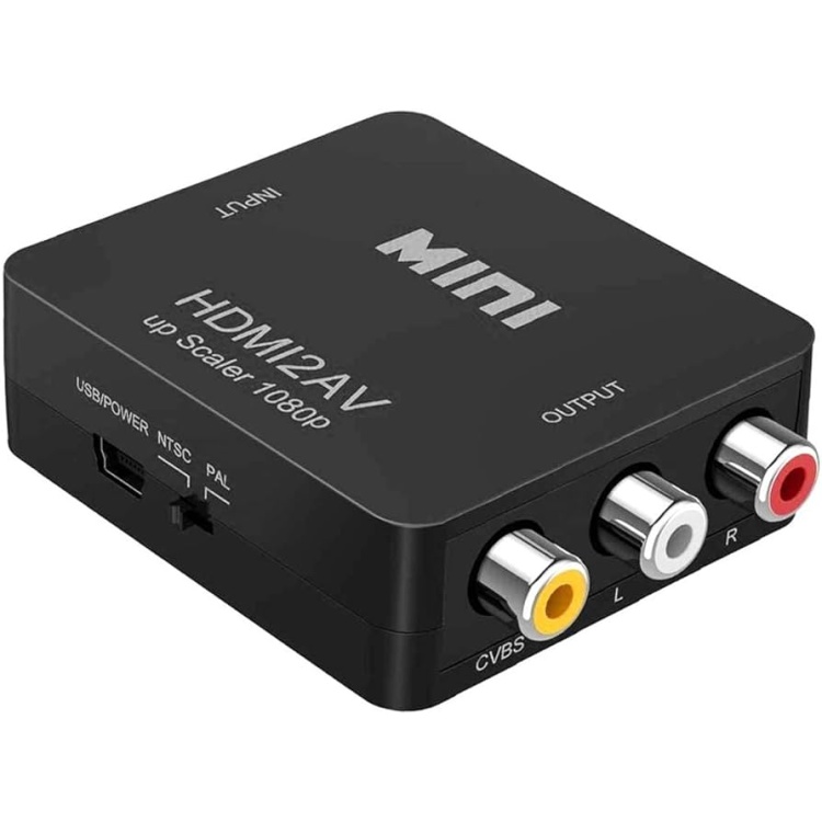 Converter HDMI to Composite Video with Stereo Audio