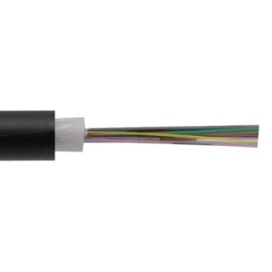 The Light Connection 6 Fiber OM4 Indoor/Outdoor OFNP Tight Buffer Cable | Black Jacket