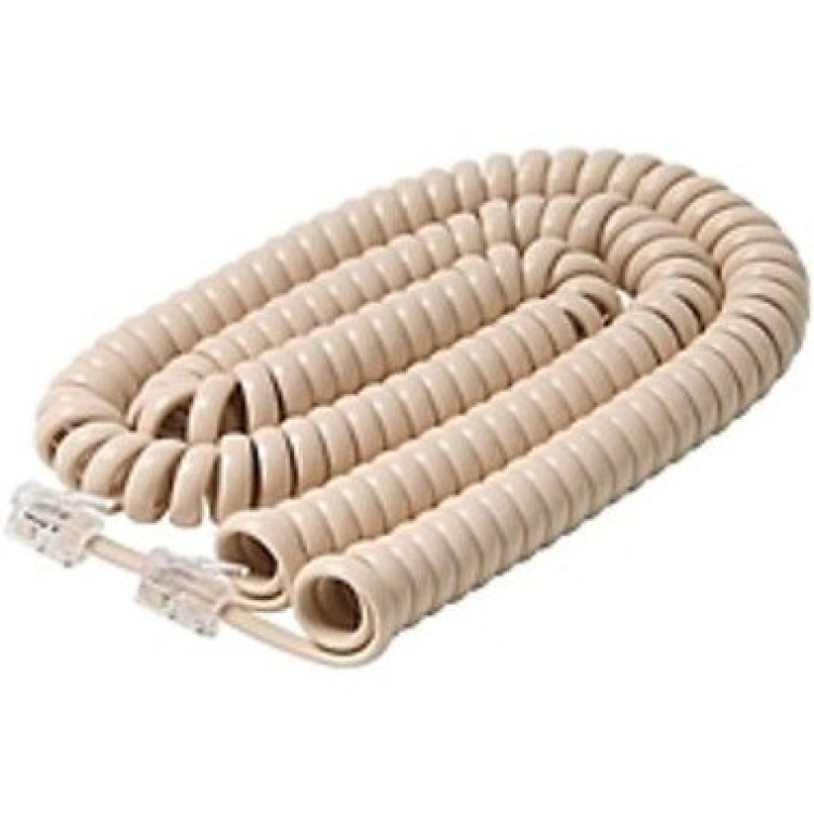Steren 25' Handset Cord | Ivory | Discontinued