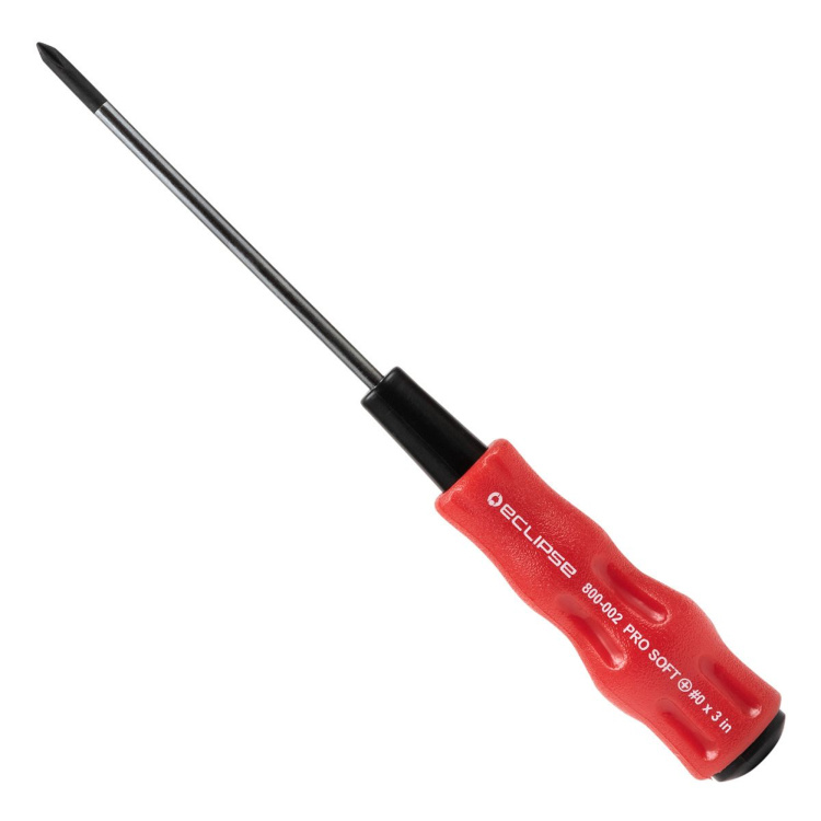 Eclipse Tools Phillips #0 Screwdriver | 3" Shaft