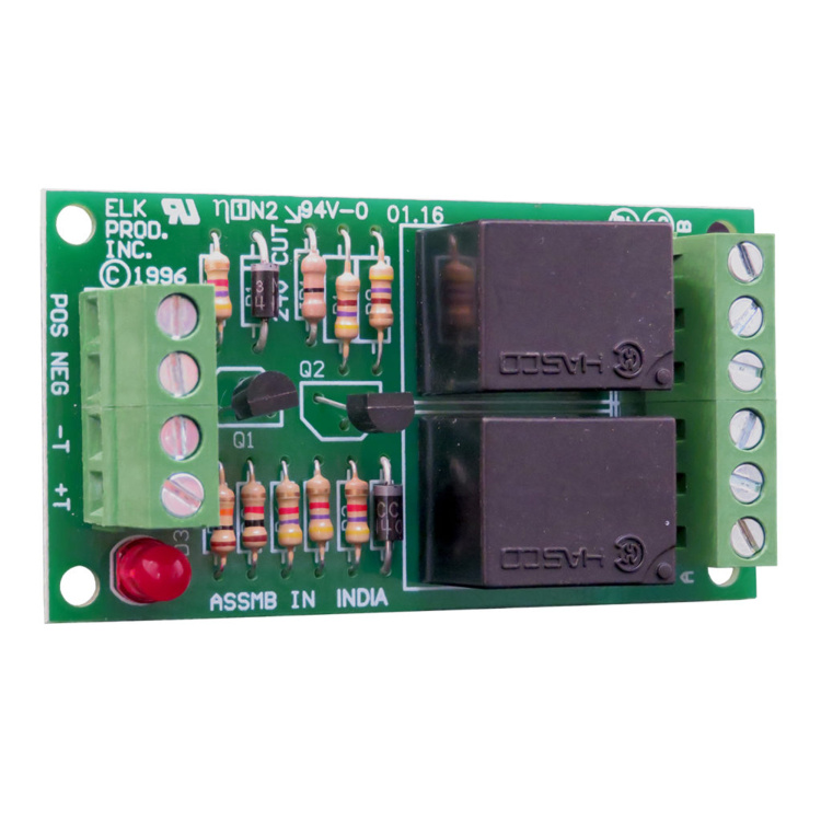 Elk Products Relay DPDT 12/24v Sensitive 1MA Trigger