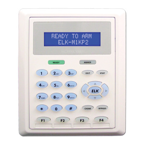 Elk Products LCD Keypad 32 Character Alphanumeric Flush Mount Option
