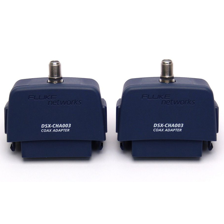 Fluke Networks Set of 2 Coax Adapters For DSX-5000 and DSX 8000 Cableanalyzer
