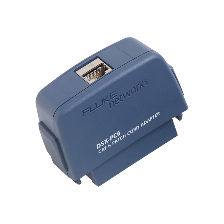 Fluke Networks Single Patch Cord Adapter for Testing Cat6 Modular Plug Terminate Links