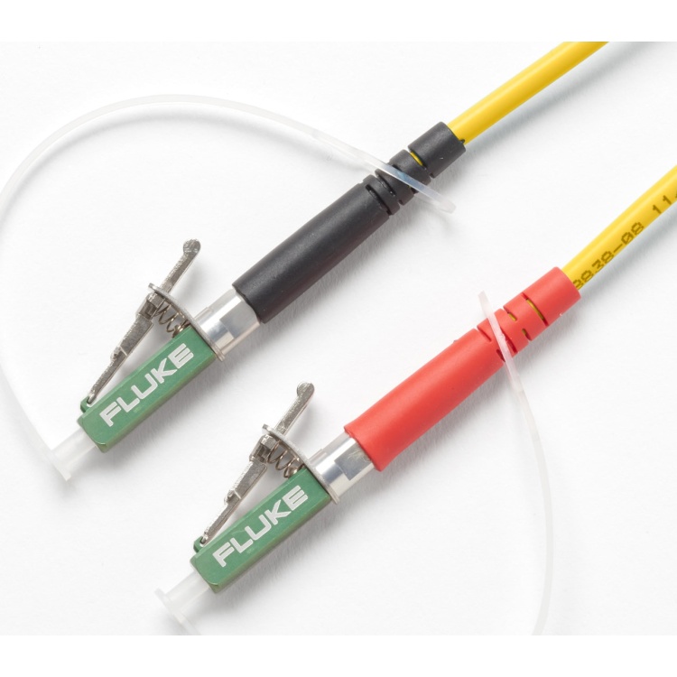 Fluke Networks Singlemode Test Reference Cord Kit(2m) for Testing LC Terminated Fibers (2 SC/LC, 2 LC/LC)
