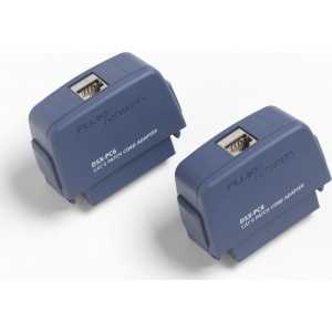 Fluke Networks Set Of DSX Cat6 Adapters with Shielded Cat6 Patch Cord Jacks