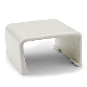 Hellermanntyton 3/4" Splice Cover  PVC | White