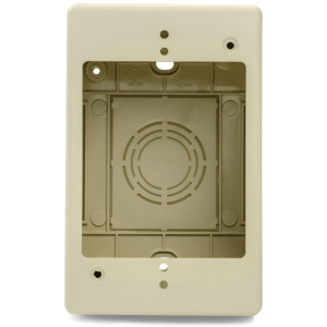HellermannTyton 2" Single Gang Junction Box | Ivory