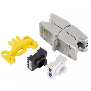 Hubbell Premise Cobra-Lock Cat6a Shielded Coupler