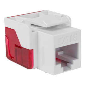 ICC Cat6 EZ Style Keystone Jack Contractor Pack | White