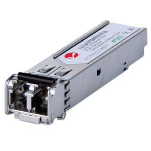 Intellinet LC Multimode SFP Gigabit Ethernet Mini GBIC 1000 Base-SX Not Hot Swappable