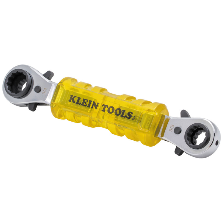 Klein Tools Lineman's Insulating 4-in-1 Box Wrench - Image 6