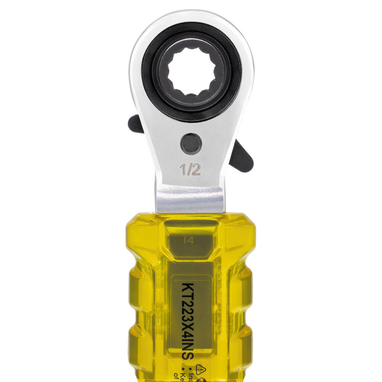 Klein Tools Lineman's Insulating 4-in-1 Box Wrench - Image 5