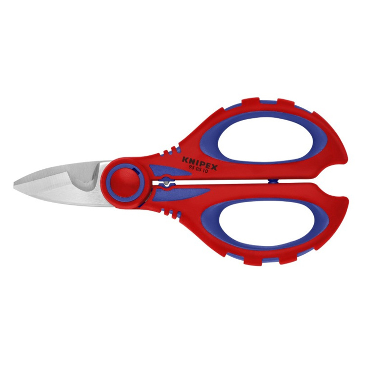 Knipex Tools 6.25" Electrician's Shears with Ferrule Crimp