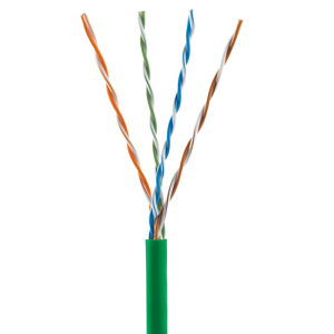 PureNet Cat6 Non-Shielded CMP (Plenum) Cable | Green