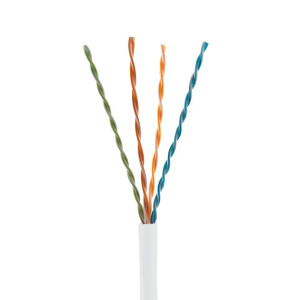 PureNet Cat6 Non-Shielded CMP (Plenum) Cable | White