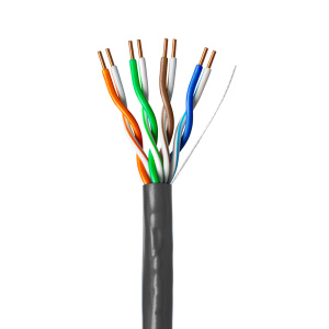 PureNet Cat6 Non-Shielded CMR (Riser) Cable | Grey
