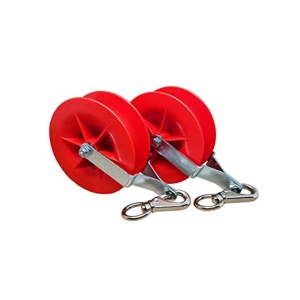The Original "Pulling Pal" Low Voltage & Network Cable Installation Pulley | 2 Pack
