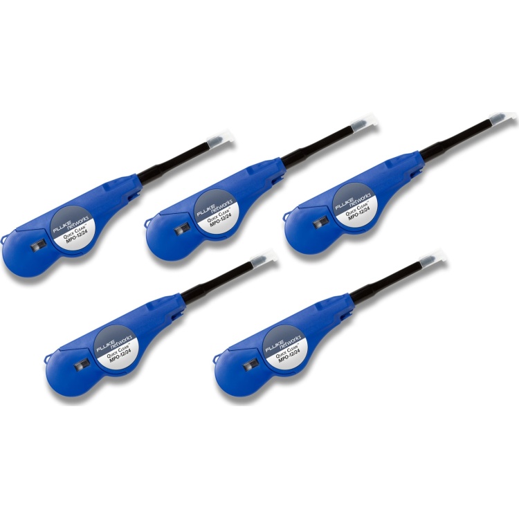 Fluke Networks Cleaner for MPO 12/24 Fiber, Pack of 5 Cleaners