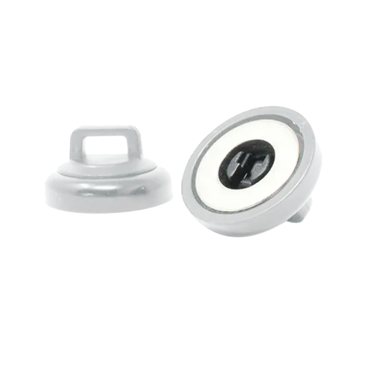 Rack-A-Tiers Mag Daddy 10# Magnetic White Cable Tie Mount 10/pkg