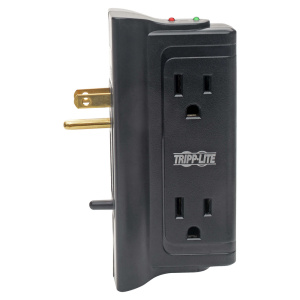 Tripp Lite 4 Outlet Surge Protector Wallmount Direct Plug 120v 720 Joules