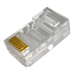 Vertical Cable Cat5e Plug/ Round Solid/Stranded Cable , 100/pk