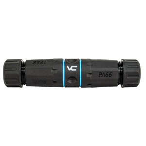Vertical Cable Outdoor Rated Cat6A Inline Coupler